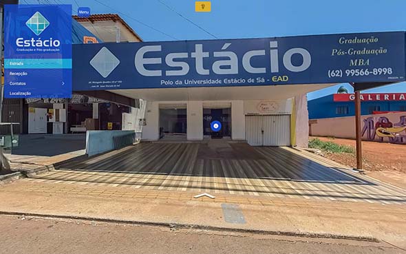 Imagem inicial do tour virtual