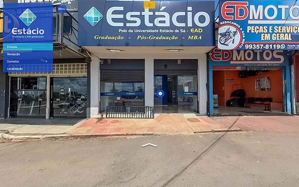 Imagem inicial do tour virtual