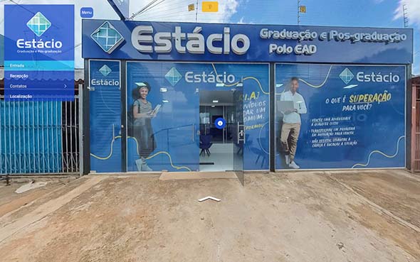 Imagem inicial do tour virtual