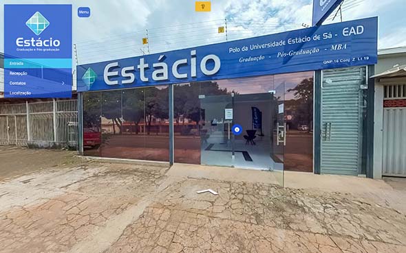 Imagem inicial do tour virtual