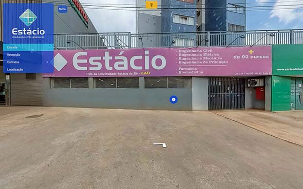 Imagem inicial do tour virtual