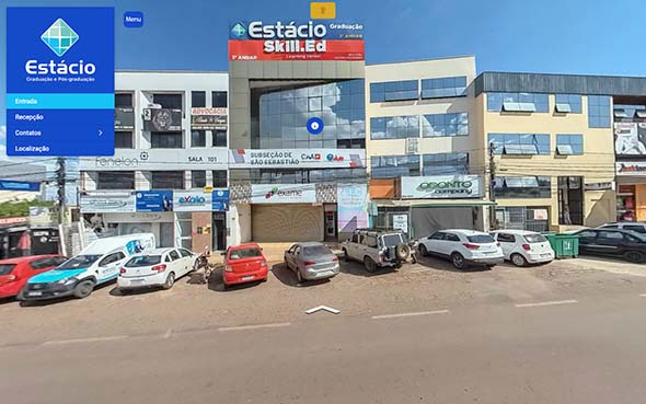Imagem inicial do tour virtual