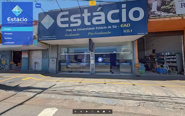 Imagem inicial do tour virtual