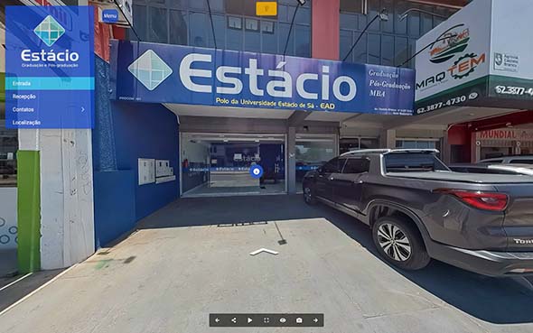 Imagem inicial do tour virtual
