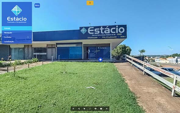 Imagem inicial do tour virtual