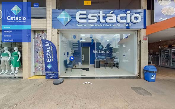 Imagem inicial do tour virtual