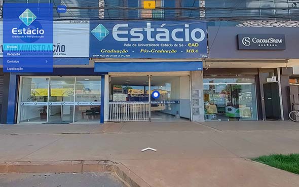 Imagem inicial do tour virtual