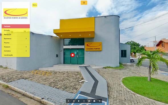 Imagem inicial do tour virtual