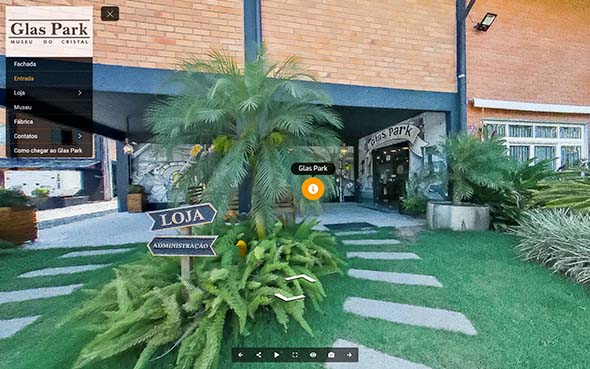 Imagem inicial do tour virtual