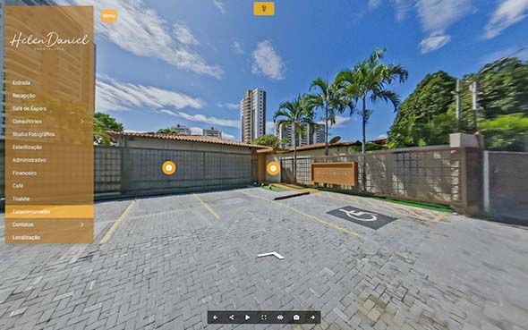 Imagem inicial do tour virtual