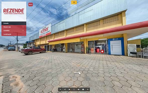 Imagem inicial do tour virtual