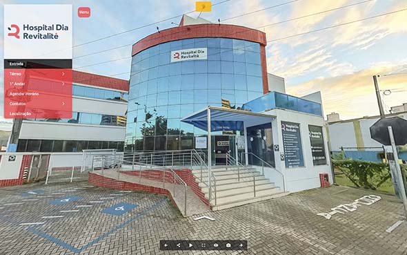 Imagem inicial do tour virtual