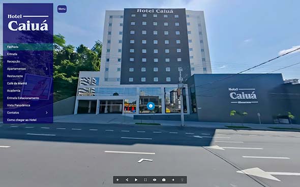 Imagem inicial do tour virtual