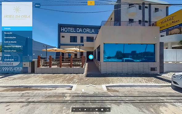 Imagem inicial do tour virtual