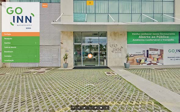 Imagem inicial do tour virtual