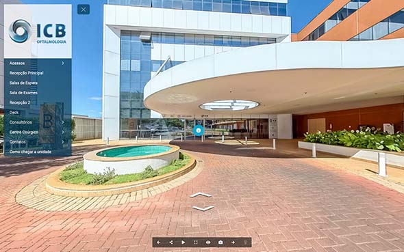 Imagem inicial do tour virtual