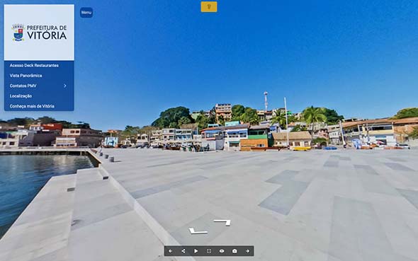 Imagem inicial do tour virtual
