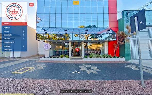 Imagem inicial do tour virtual
