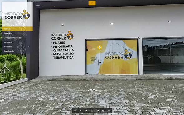 Imagem inicial do tour virtual