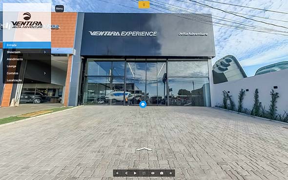 Imagem inicial do tour virtual