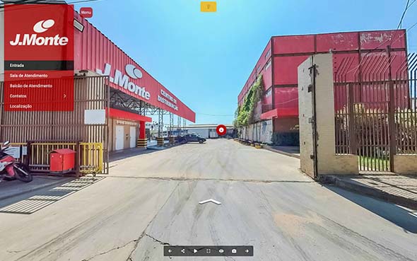Imagem inicial do tour virtual
