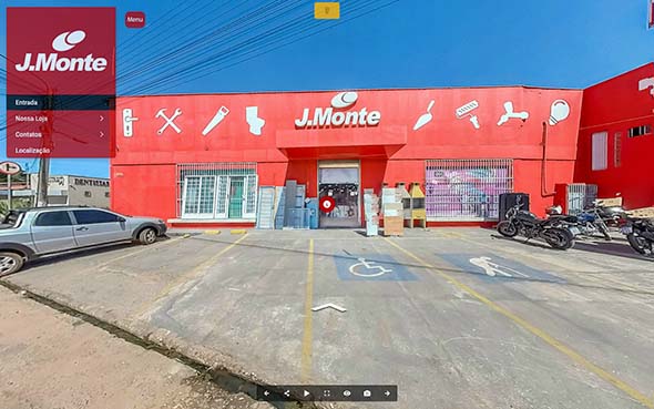Imagem inicial do tour virtual