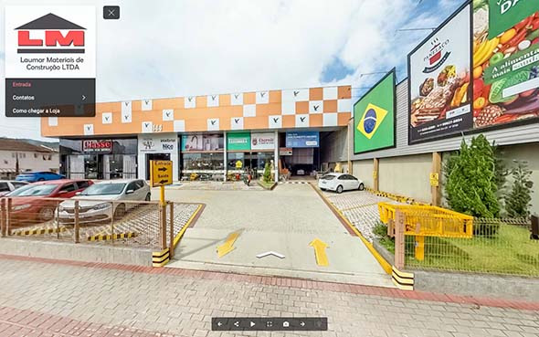 Imagem inicial do tour virtual