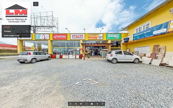Imagem inicial do tour virtual