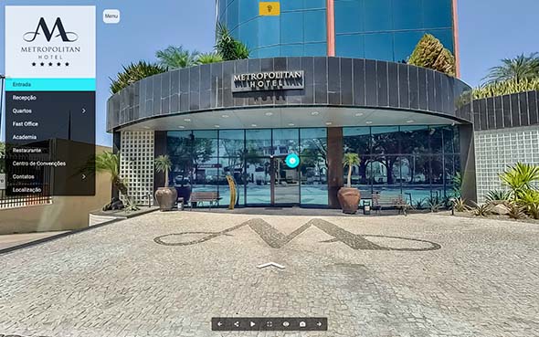Imagem inicial do tour virtual