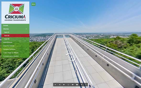 Imagem inicial do tour virtual