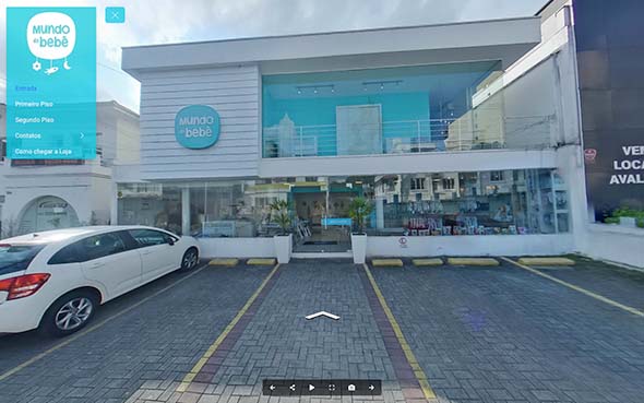 Imagem inicial do tour virtual