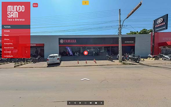 Imagem inicial do tour virtual