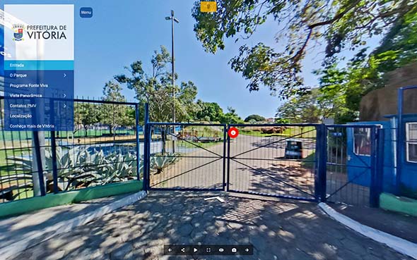 Imagem inicial do tour virtual