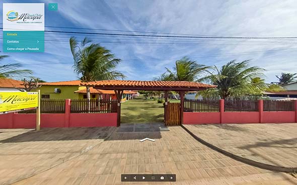 Imagem inicial do tour virtual