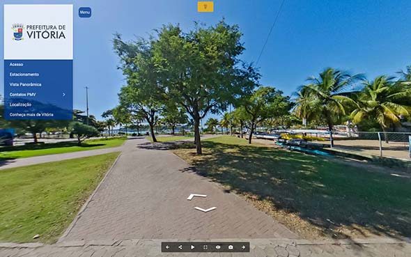 Imagem inicial do tour virtual