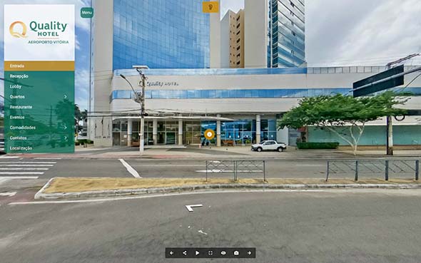 Imagem inicial do tour virtual