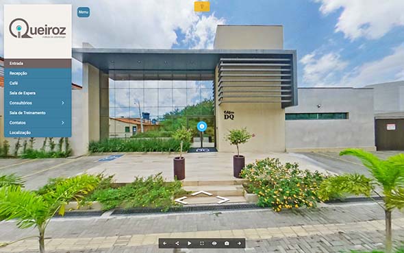Imagem inicial do tour virtual