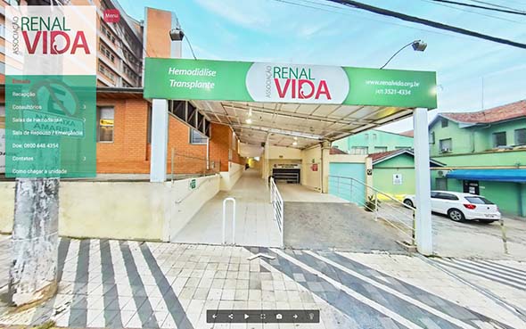 Imagem inicial do tour virtual