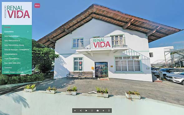 Imagem inicial do tour virtual