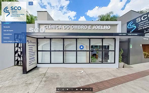 Imagem inicial do tour virtual