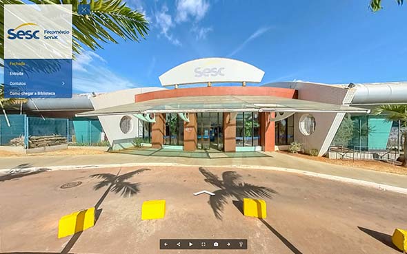 Imagem inicial do tour virtual