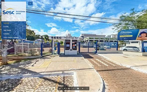 Imagem inicial do tour virtual
