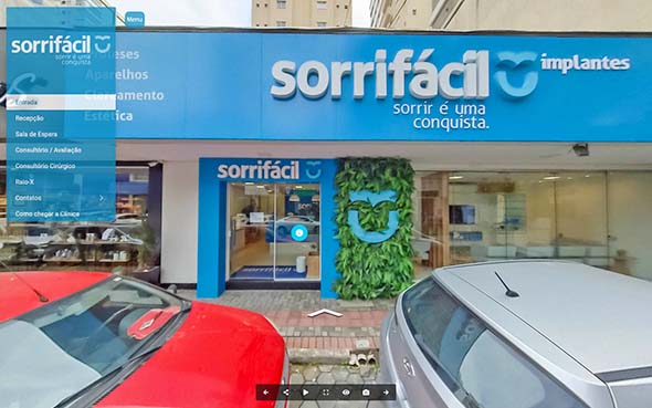 Imagem inicial do tour virtual