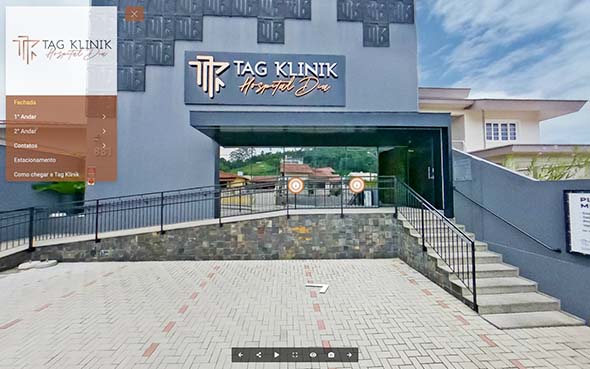 Imagem inicial do tour virtual