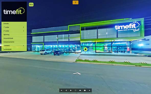 Imagem inicial do tour virtual