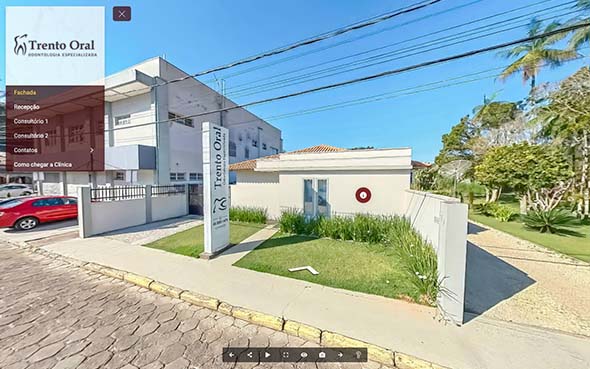 Imagem inicial do tour virtual