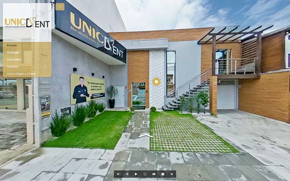 Imagem inicial do tour virtual