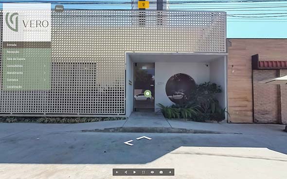 Imagem inicial do tour virtual