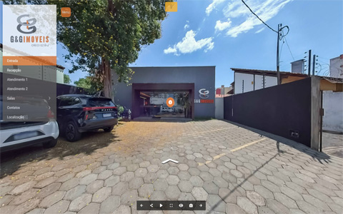 Imagem inicial do tour virtual
