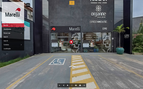 Imagem inicial do tour virtual